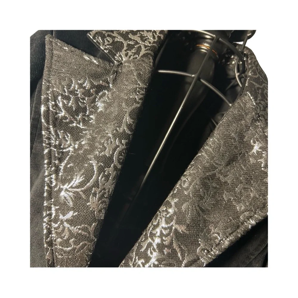Neo Victorian Men's Black Military Jacket [L]